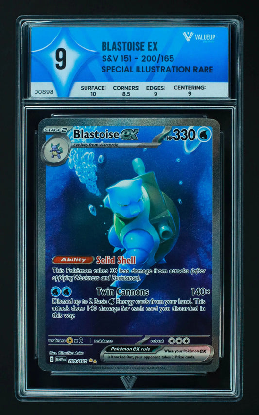 00898 BLASTOISE EX Grading Card