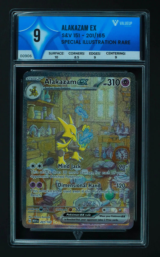 00906 ALAKAZAM EX Grading Card