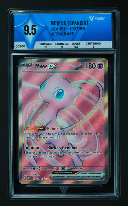 00908 MEW EX (SPANISH) Grading Card
