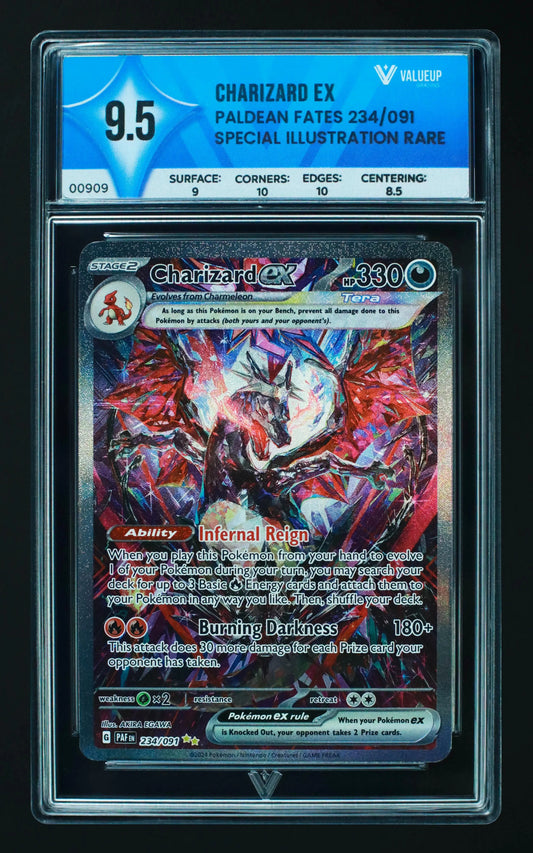 00909 CHARIZARD EX Grading Card