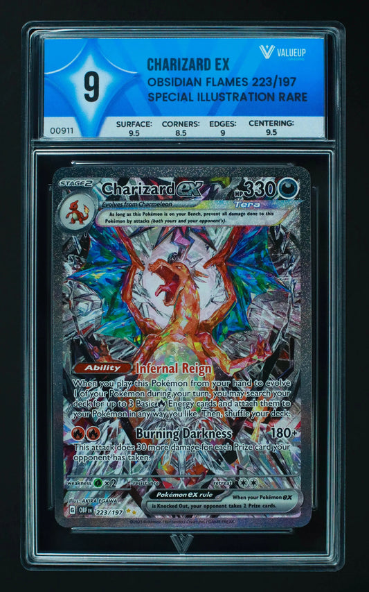 00911 CHARIZARD EX Grading Card
