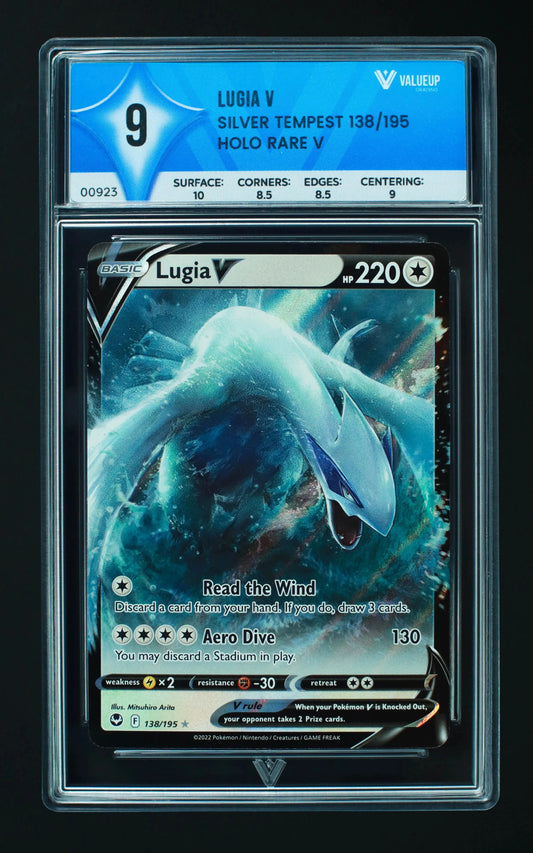 00923 LUGIA V Grading Card