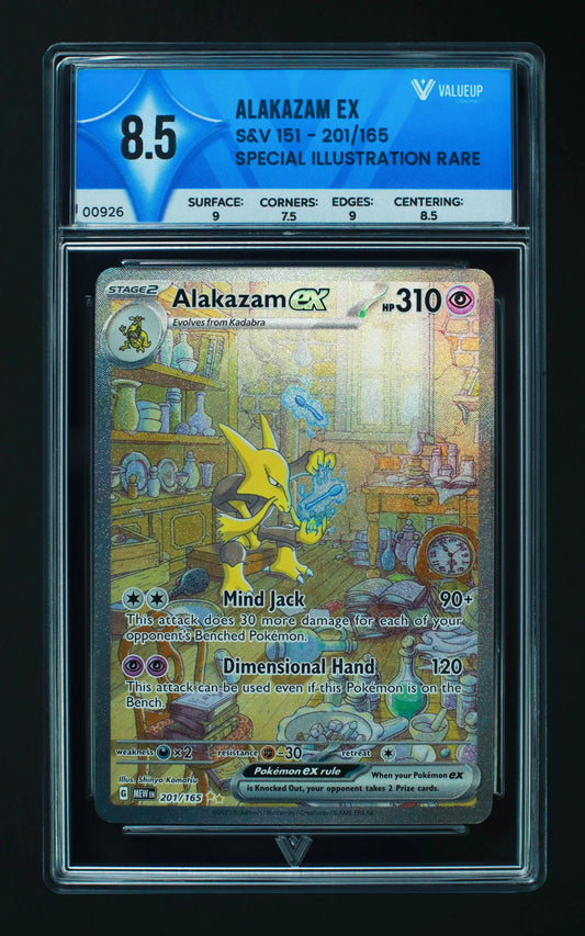 00926 ALAKAZAM EX Grading Card
