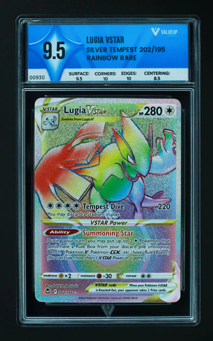 00930 LUGIA VSTAR Grading Card