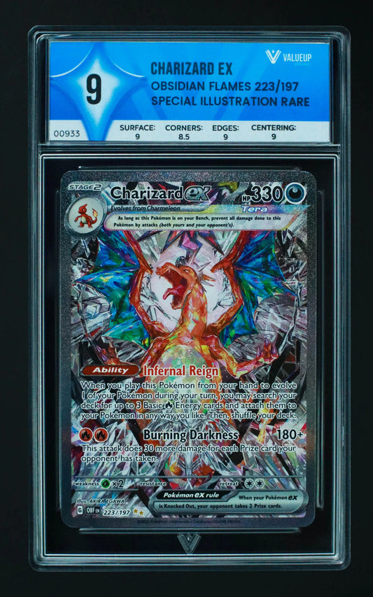 00933 CHARIZARD EX Grading Card