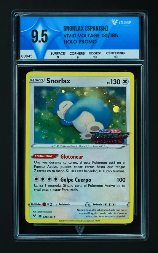 00945 SNORLAX (SPANISH) Grading Card
