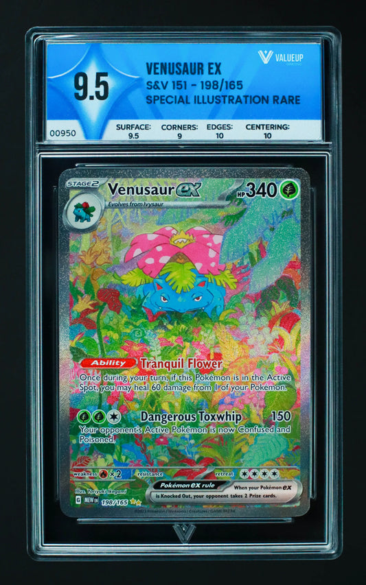 00950 VENUSAUR EX Grading Card