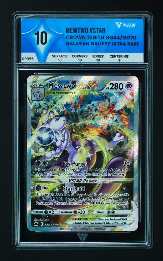 00956 MEWTWO VSTAR Grading Card
