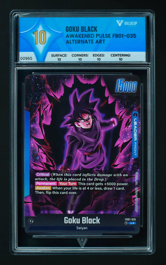 00965 GOKU BLACK Grading Card