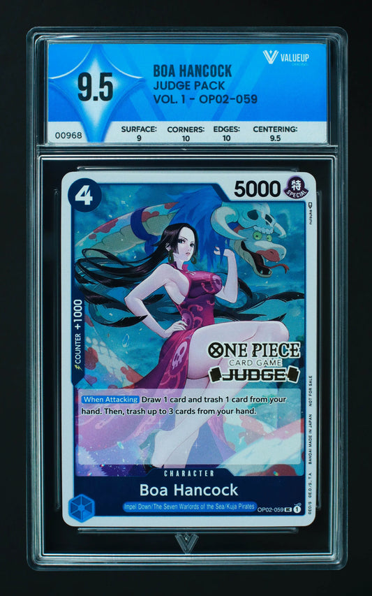 00968 BOA HANCOCK Grading Card