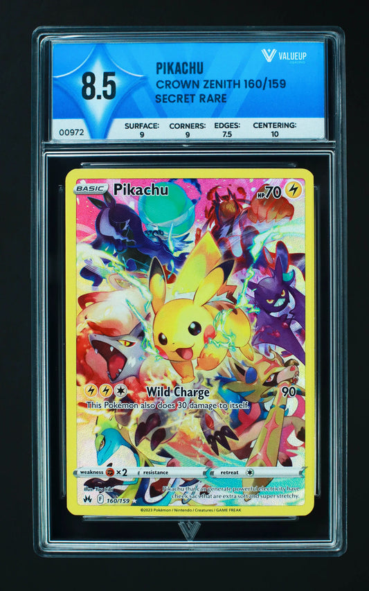 00972 PIKACHU Grading Card