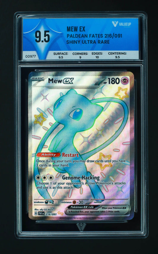 00977 MEW EX Grading Card