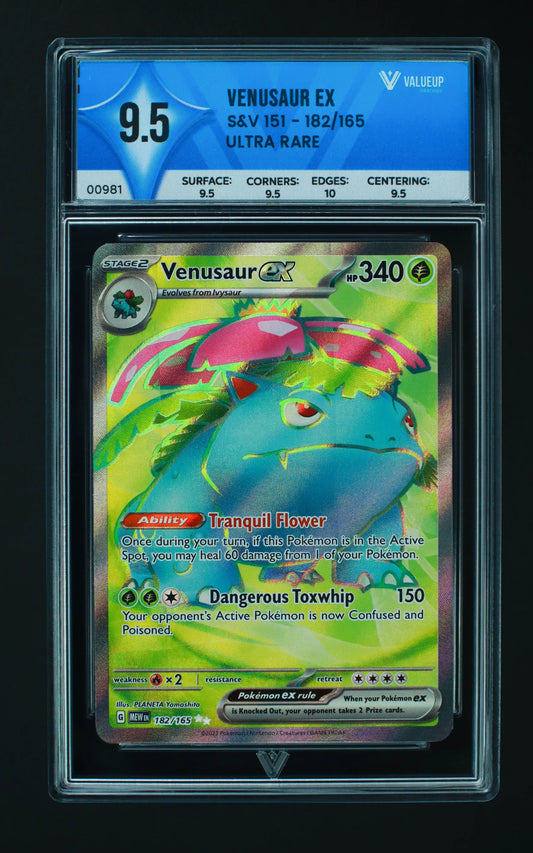 00981 VENUSAR EX Grading Card