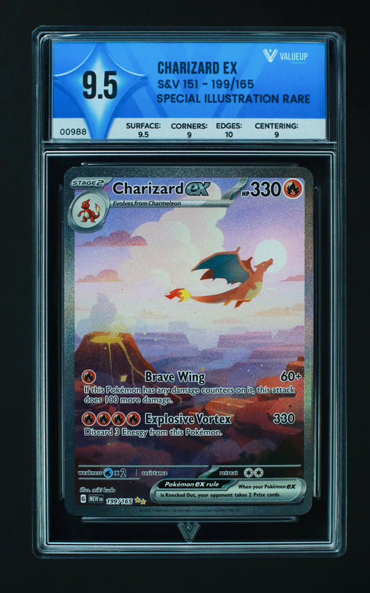 00988 CHARIZARD EX Grading Card