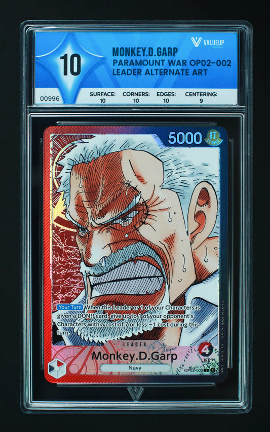 00996 MONKEY.D.GARP Grading Card