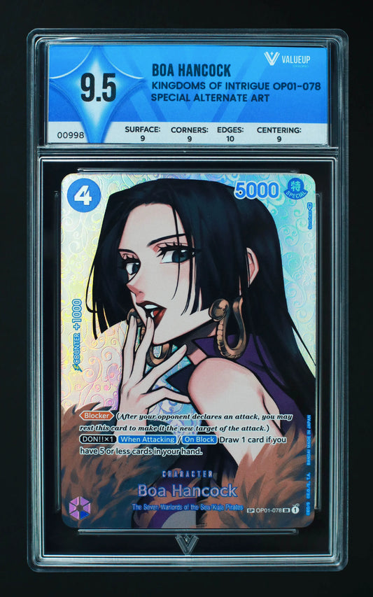 00998 BOA HANCOCK Grading Card