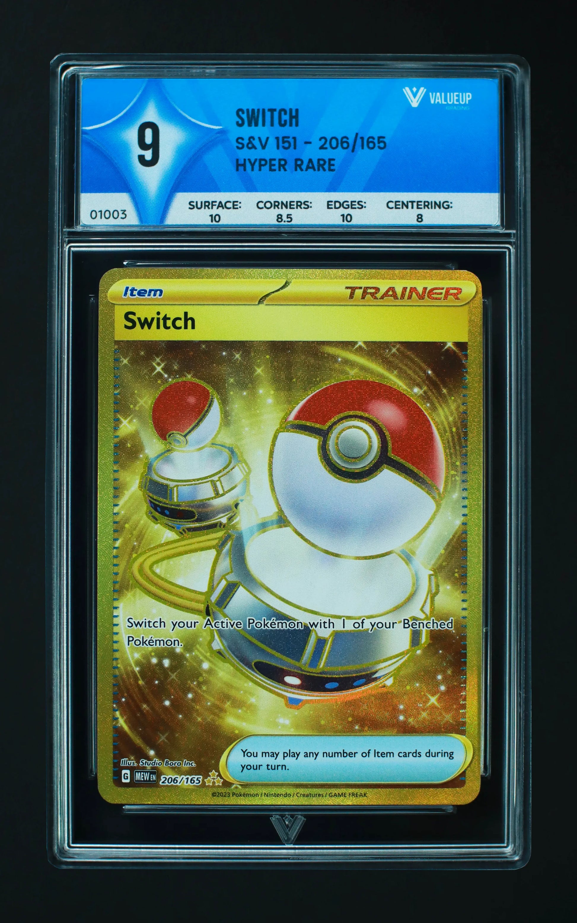 01003 SWITCH Grading Card