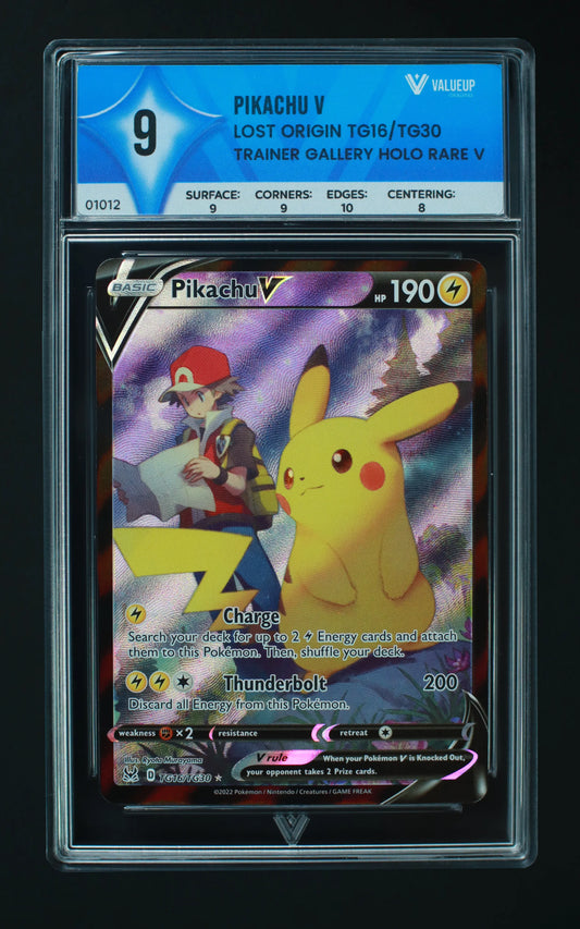 01012 PIKACHU V Grading Card