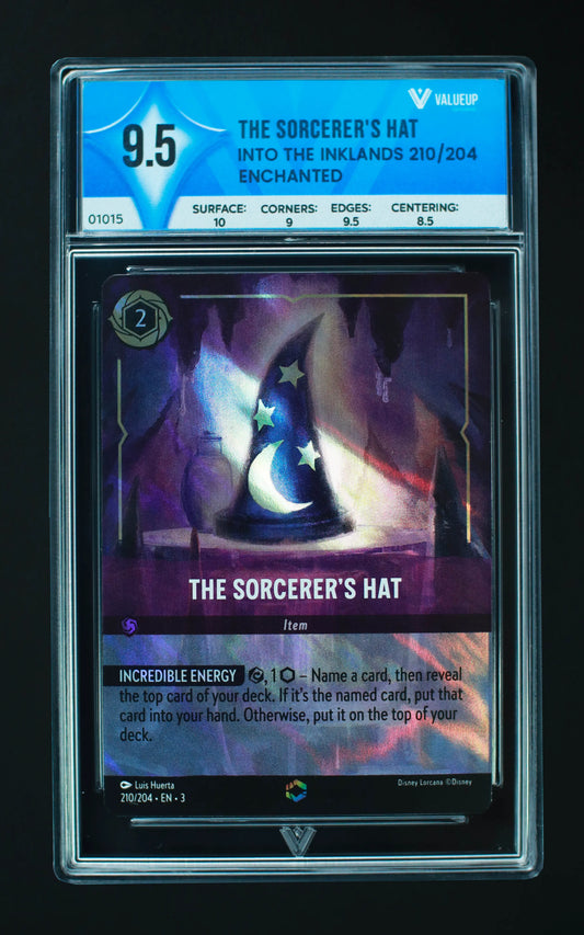01015 THE SORCERER'S HAT Grading Card