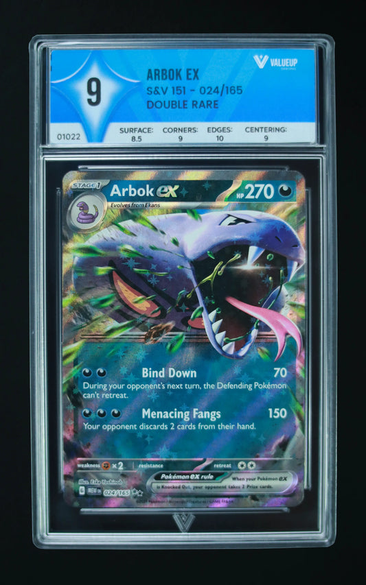 01022 ARBOK EX Grading Card