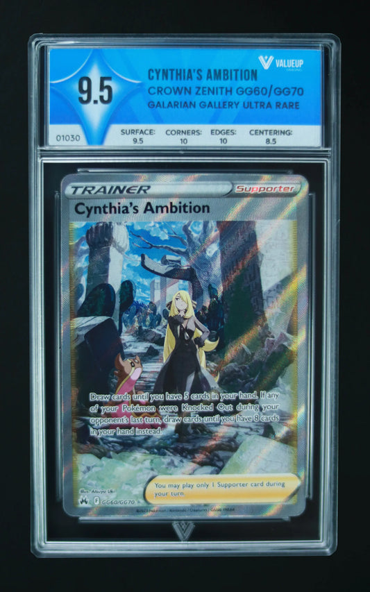 01030 CYNTHIA'S AMBITION Grading Card