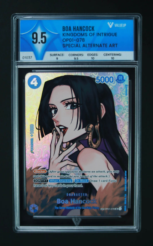 01037 BOA HANCOK Grading Card