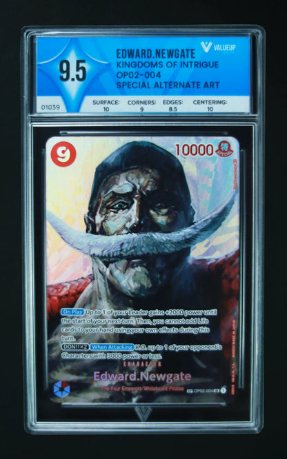 01039 EDWARD.NEWGATE Grading Card