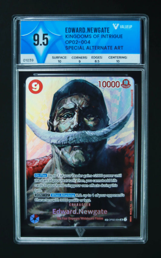 01039 EDWARD.NEWGATE Grading Card
