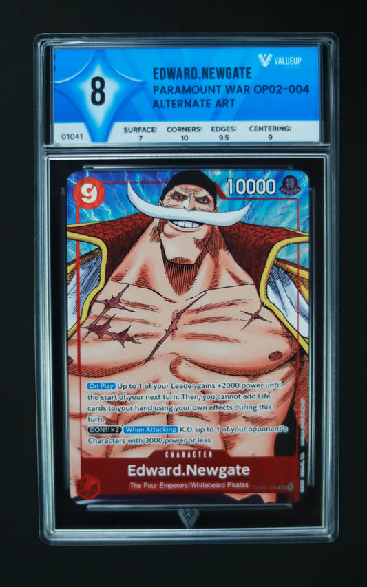 01041 EDWARD.NEWGATE Grading Card