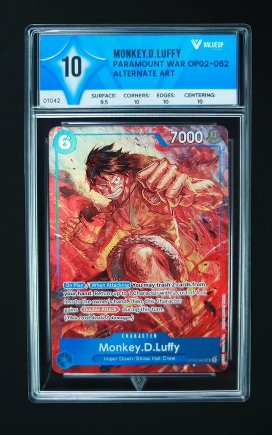 01042 MONKEY.D.LUFFY Grading Card
