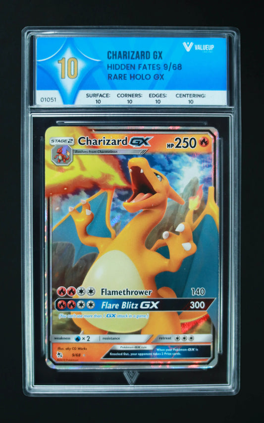 01051 CHARIZARD GX Grading Card