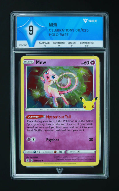 01052 MEW Grading Card