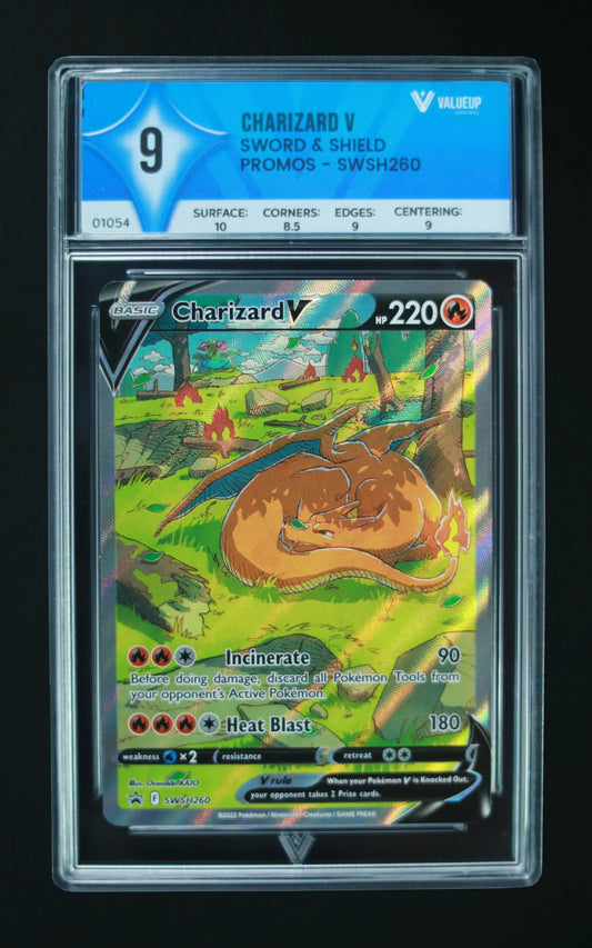 01054 CHARIZARD V Grading Card