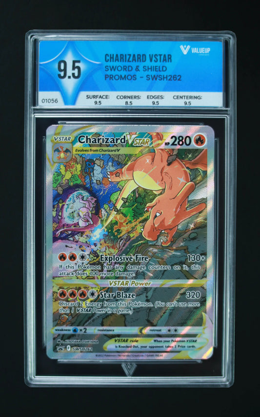 01056 CHARIZARD V STAR Grading Card