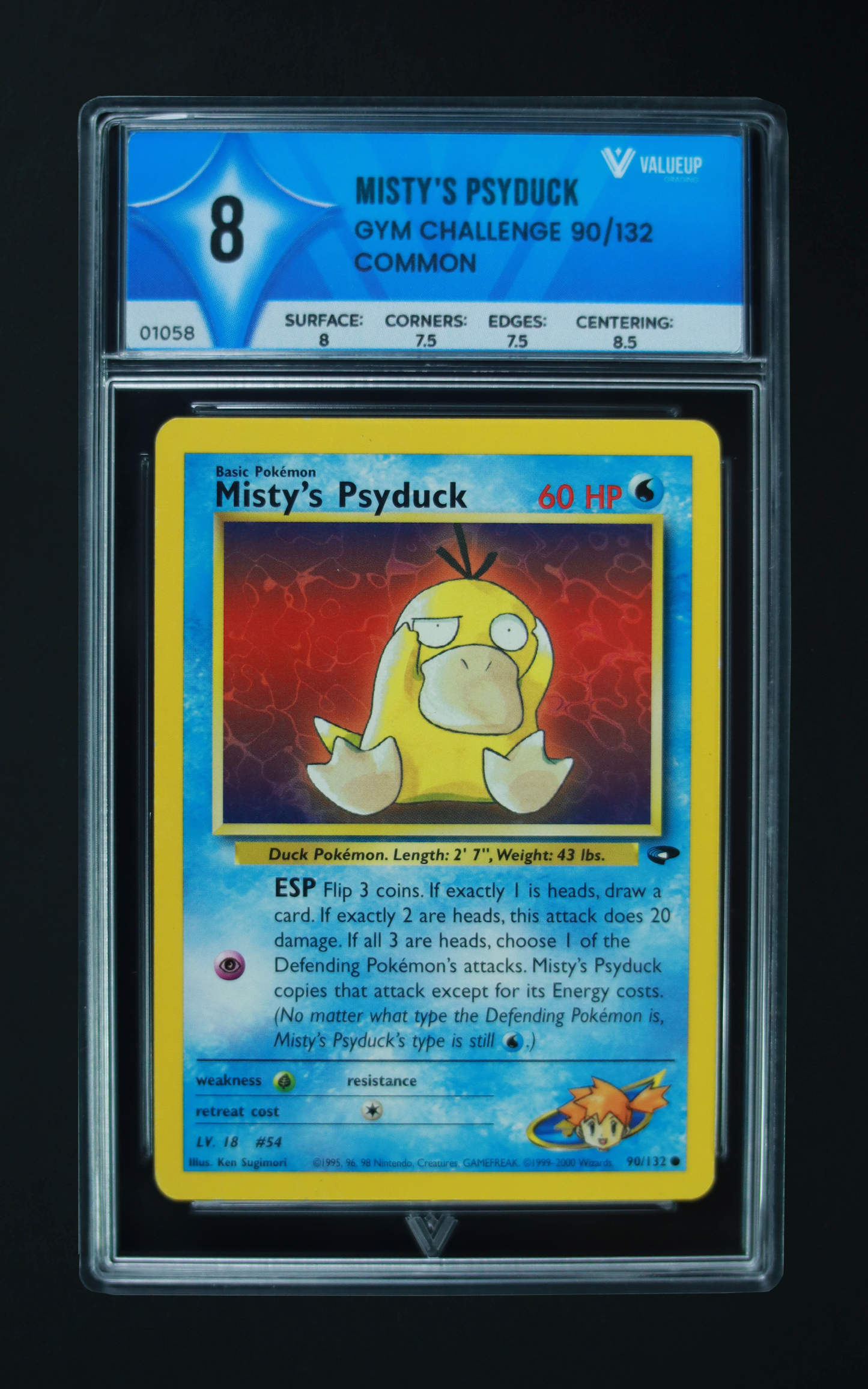 01058 MISTY'S PSYDUCK