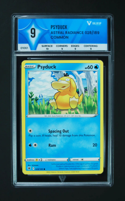 01061 PSYDUCK Grading Card