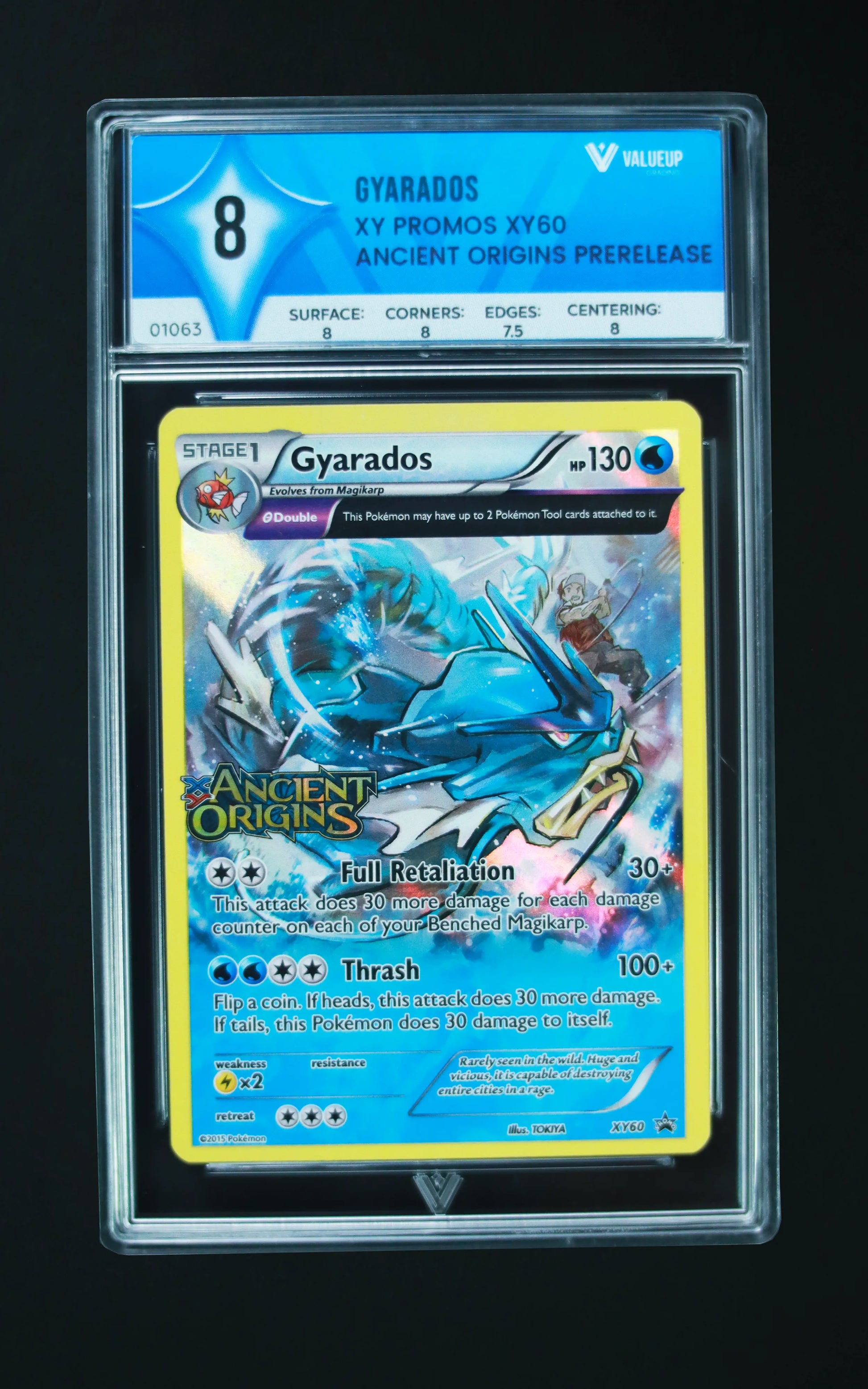 01063 GYRADOS Grading Card