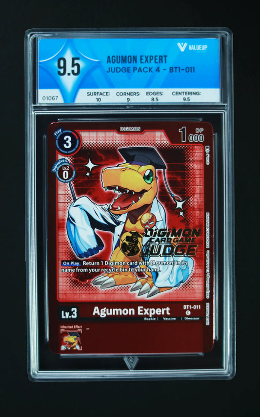 01067 AGUMON EXPERT Grading Card