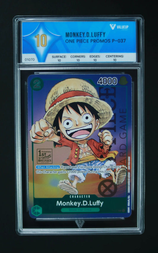 01070 MONKEY.D.LUFFY Grading Card
