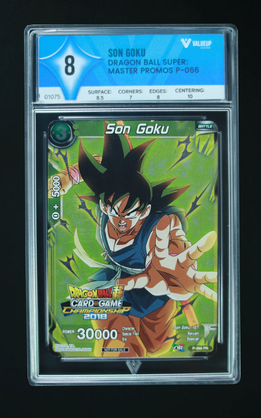 01075 SON GOKU Grading Card