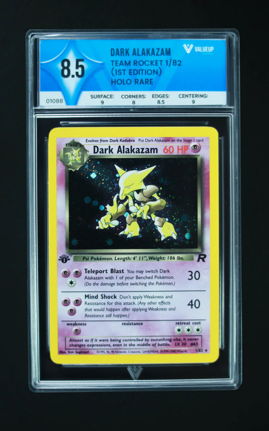 01088 DARK ALAKAZAM Grading Card