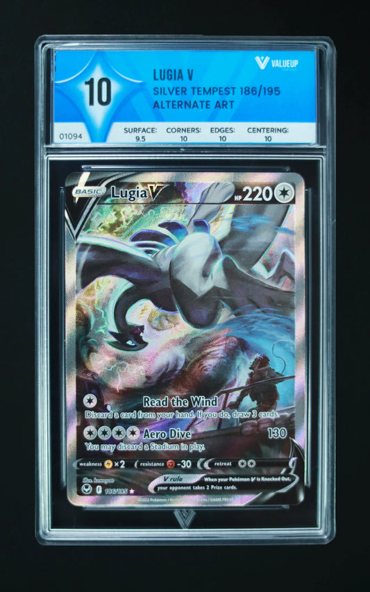 01094 LUGIA V Grading Card