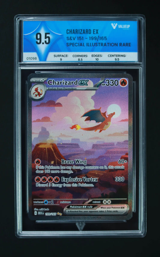 01098 CHARIZARD EX Grading Card
