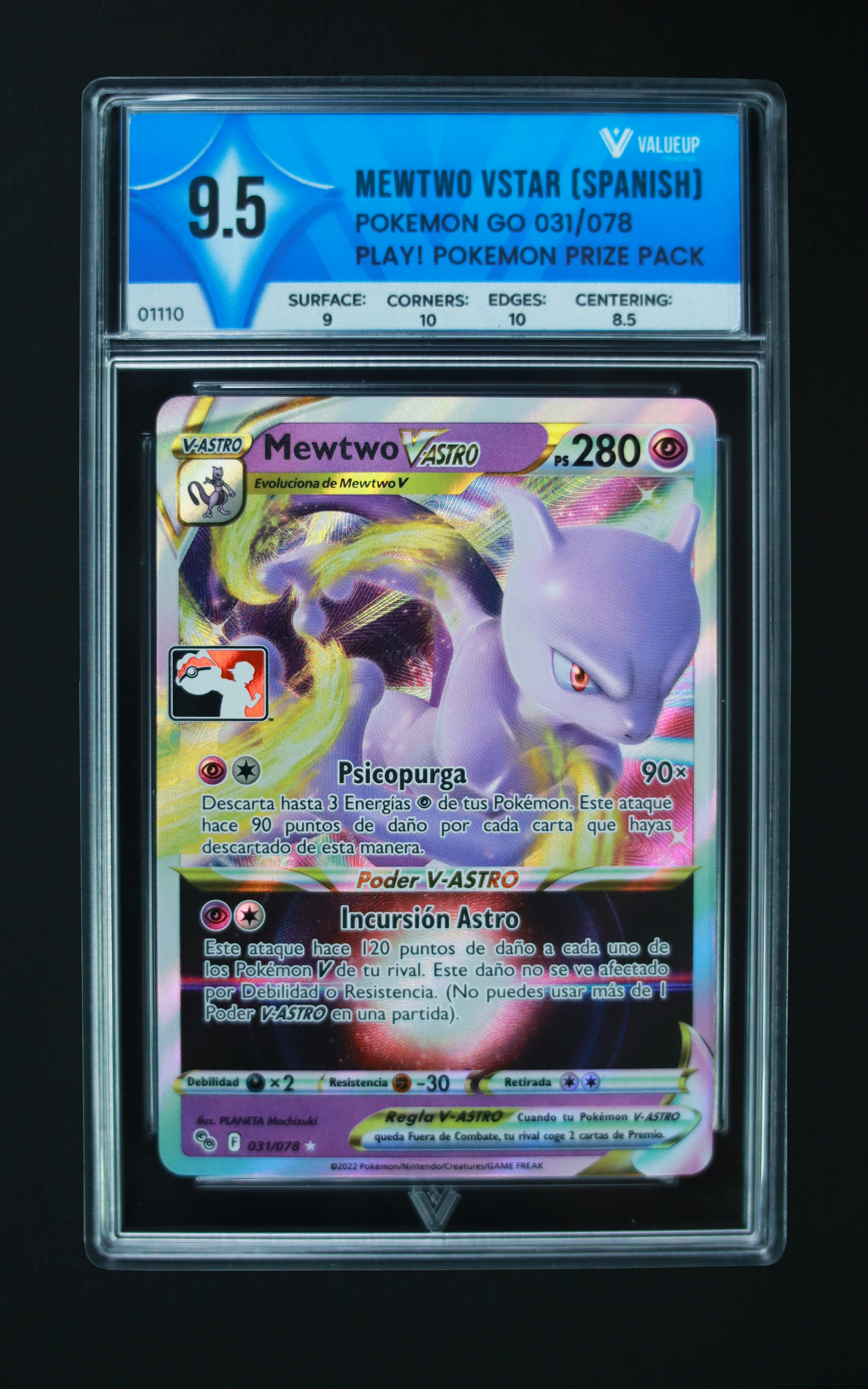 01110 MEWTWO VSTAR (SPANISH)