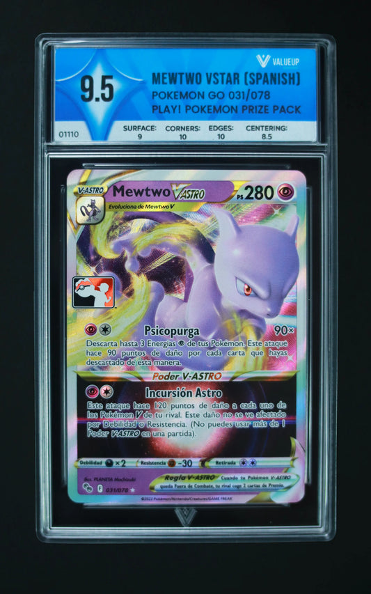01110 MEWTWO VSTAR (SPANISH) Grading Card
