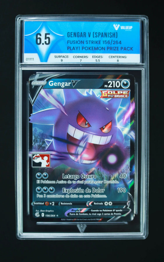 pokemon card gengar v Pokemon SWSH08: Fusion Strike Gengar VMAX (Alternate Art Secret) Holofoil / Lightly Played