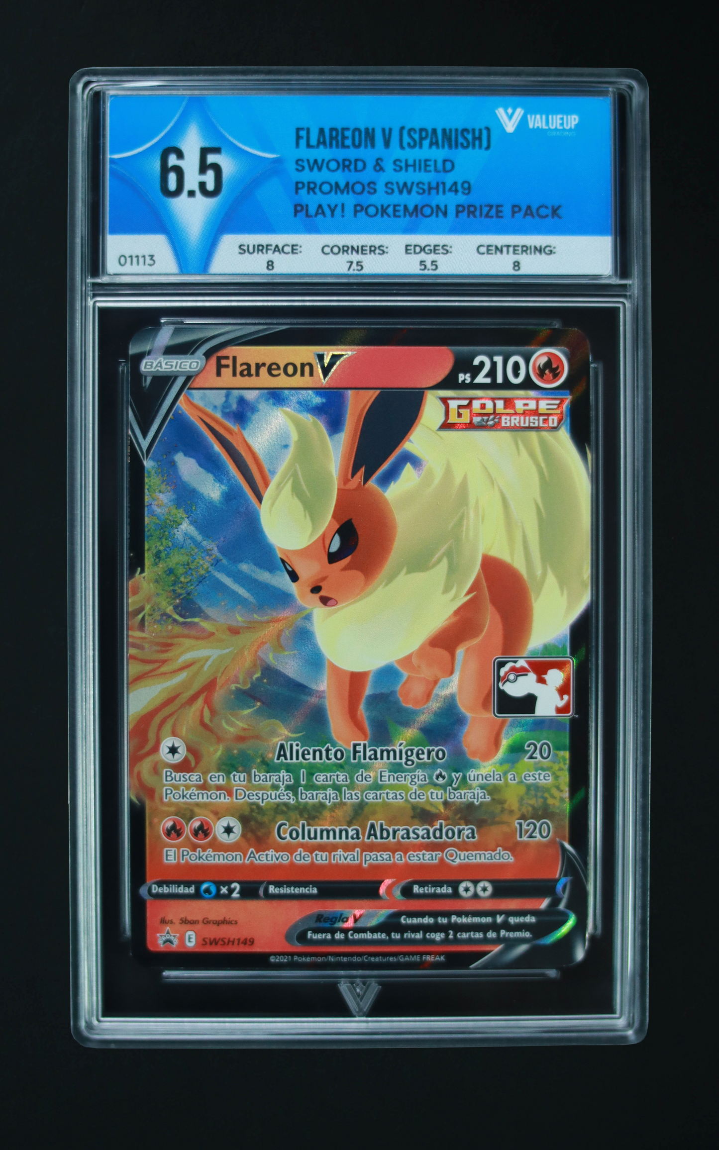 01113 FLAREON V (SPANISH)