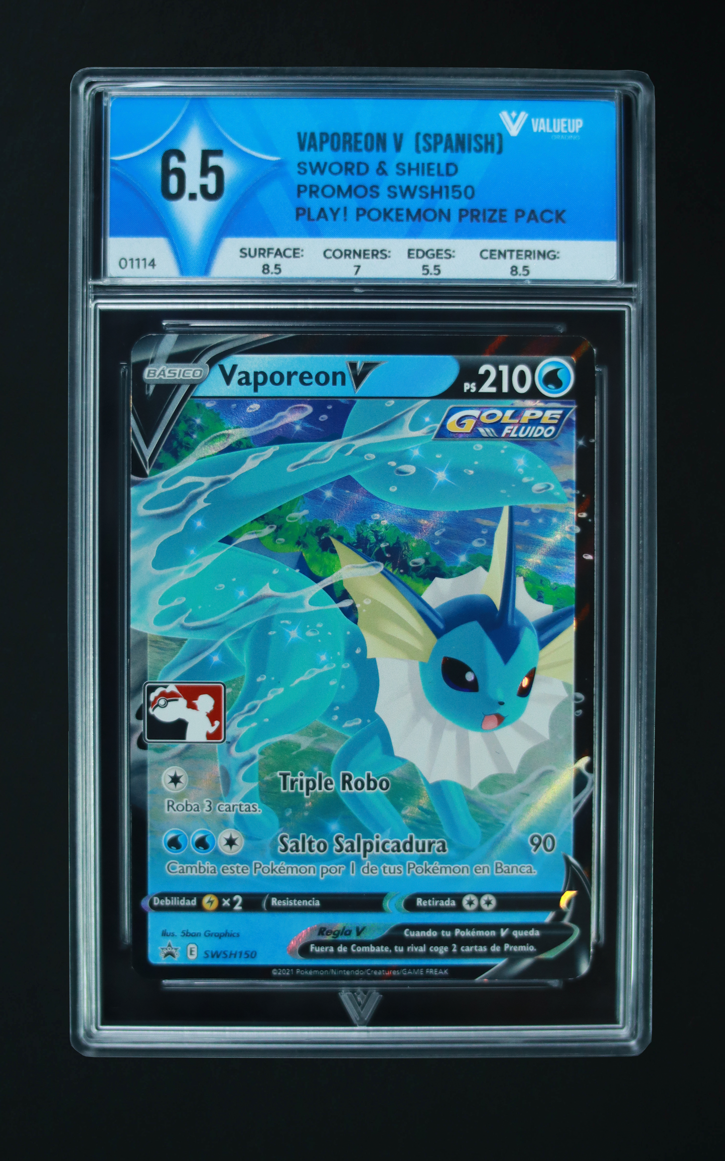 01114 VAPOREON V (SPANISH)