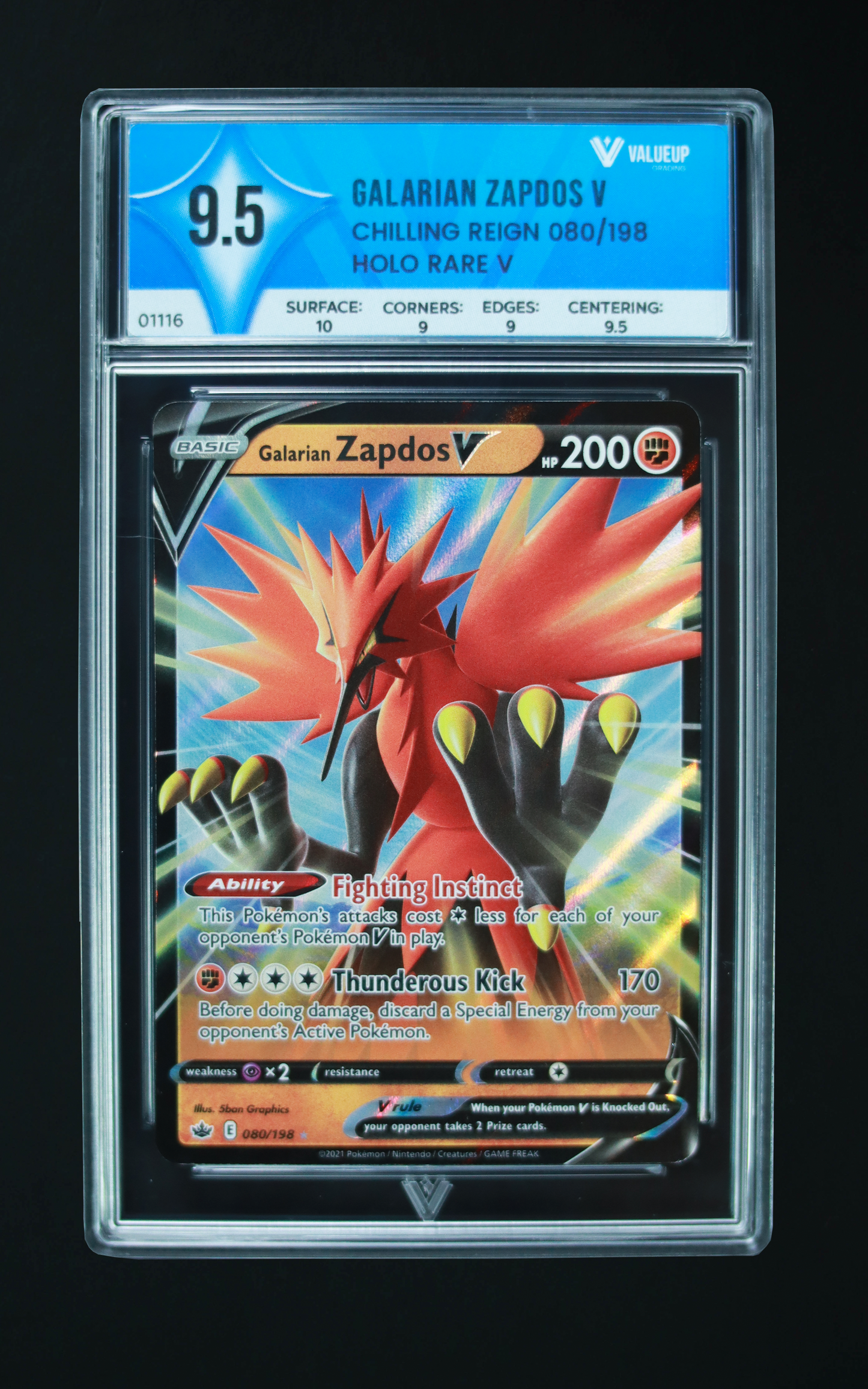 01116 GALARIAN ZAPDOS V