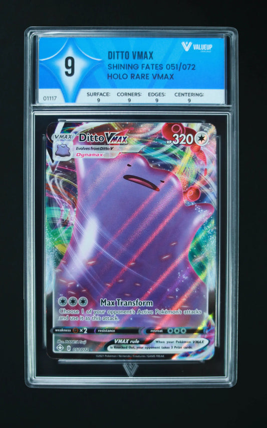 01117 DITTO VMAX Grading Card